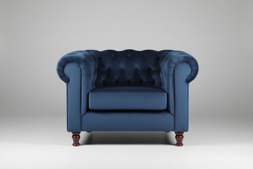 Chesterfield Sytle Tub Chair, Tuffted